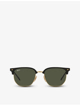 selfridges Ray-Ban New Clubmaster RB4416 Propionate Sunglasses- Buy online at McGrocer