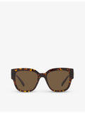 Versace VE4437U acetate pillow-frame sunglasses - British product