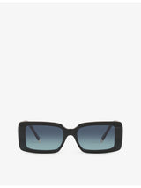 selfridges Tiffany & Co. Rectangle-Frame Acetate Sunglasses- Buy online at McGrocer