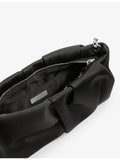 Jimmy Choo Bonny satin clutch bag with chain strap (British brand)