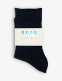 FALKE stretch lyocell blend socks ankle ribbed - British product