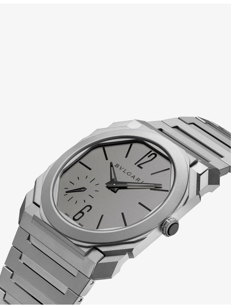 Bvlgari Octo Finissimo titanium automatic watch 40mm (British brand)