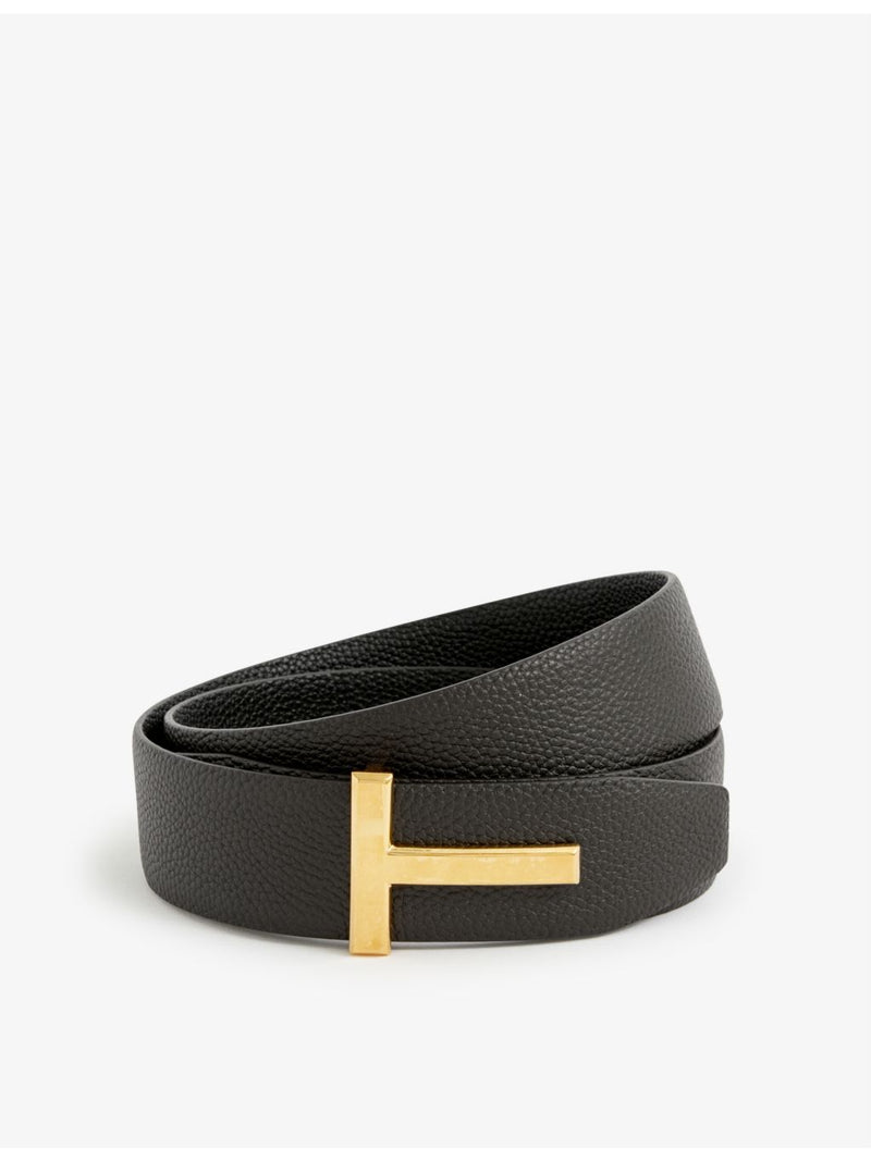 Tom Ford reversible grained-leather belt 108cm, UK version