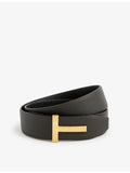 Tom Ford reversible grained-leather belt 108cm, UK version