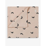 selfridges Organic Zoo Moon-Print Cotton Muslin Square 65 x 65cm- Buy online at McGrocer