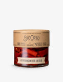 BioOrto organic peperoncini in oil 175g, UK version