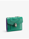 Bvlgari Serpenti Forever leather wallet 11cm, UK version