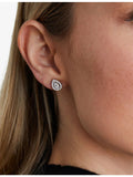 CARAT London Emilie silver and zirconia earrings, imported from the UK