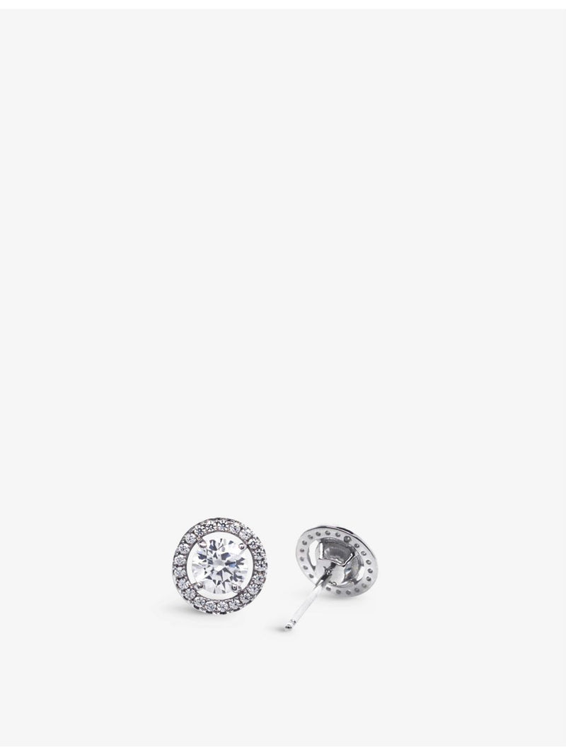 CARAT London sterling silver cubic zirconia stud earrings 0.45ct, UK version