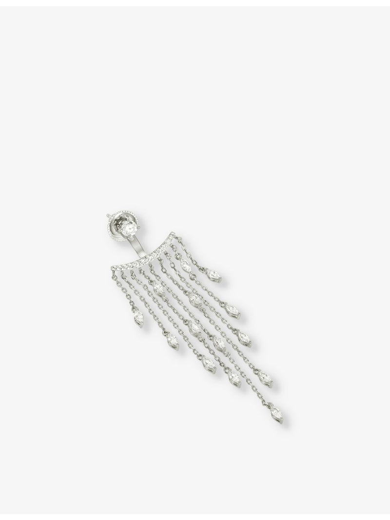CARAT London A-Lister sterling silver cubic zirconia earring (British brand)