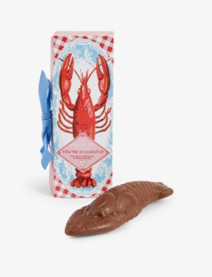 Sweet People lobster-shaped milk chocolate 50g, imported from the UK