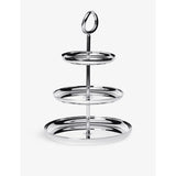 selfridges Christofle Vertigo Three-Tier Silver-Plated Pastry Stand- Buy online at McGrocer
