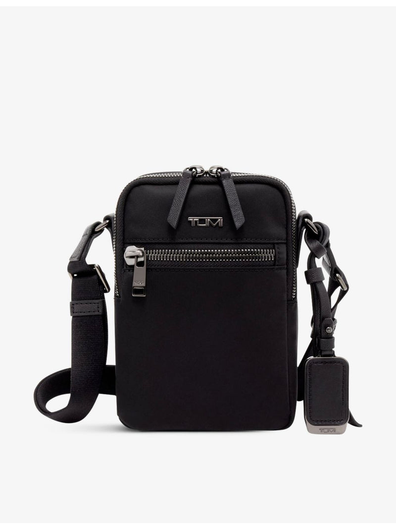 TUMI crossbody bag Persia double-zip nylon, imported from the UK