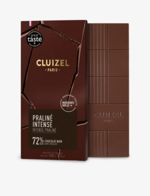 Michel Cluizel Praline Intense 72% dark chocolate 100g, imported from the UK