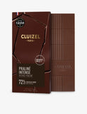 Michel Cluizel Praline Intense 72% dark chocolate 100g, imported from the UK