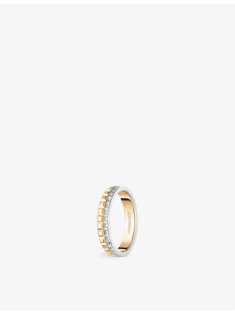 Boucheron Quatre diamond ring 0.24ct (British brand)