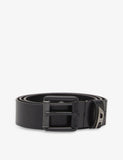 Diesel B-Dave II Monogram Leather Belt