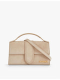 Jacquemus Le Grand Bambino top-handle leather bag, imported from the UK