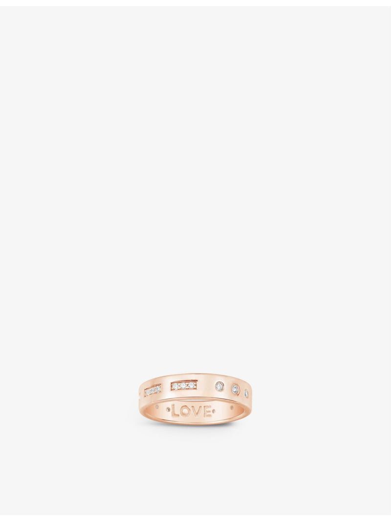APM Monaco Morse Code Love ring, imported from the UK