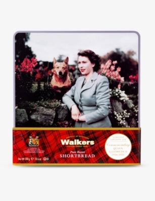 Walker's Queen Elizabeth II commemorative shortbread tin 300g (British brand)