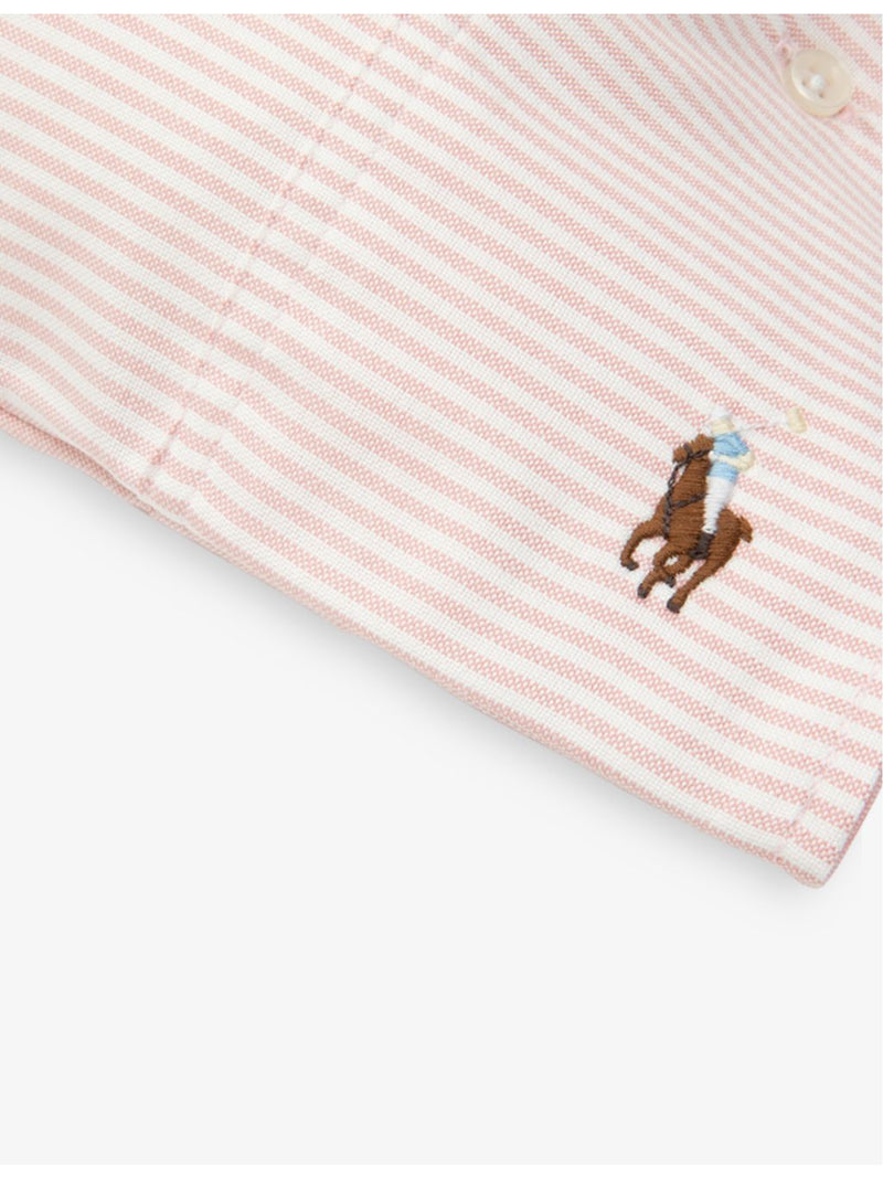 Ralph Lauren Home striped cotton Oxford pillowcase, UK version