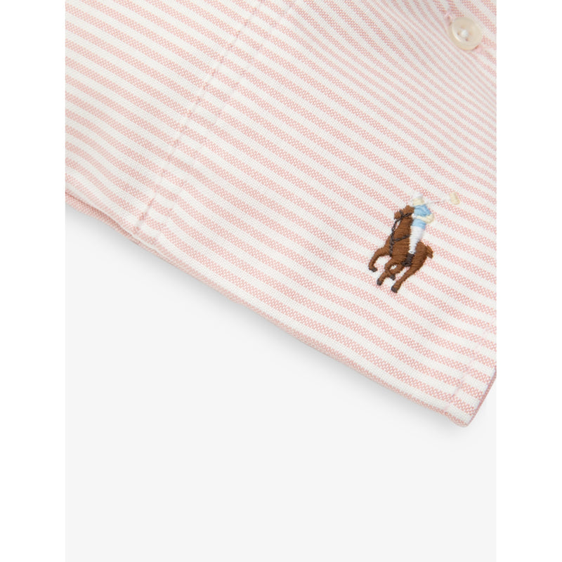 Ralph Lauren Home striped cotton Oxford pillowcase, UK version