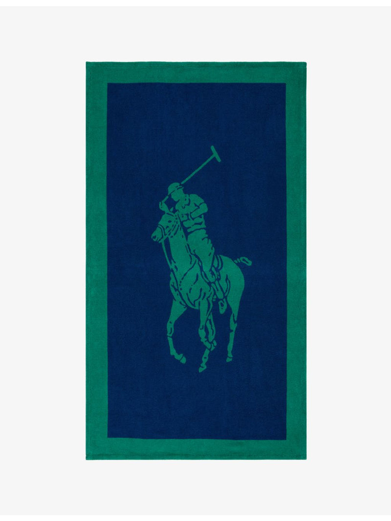 Ralph Lauren Home Polo Player beach towel 170cm x 100cm (British brand)