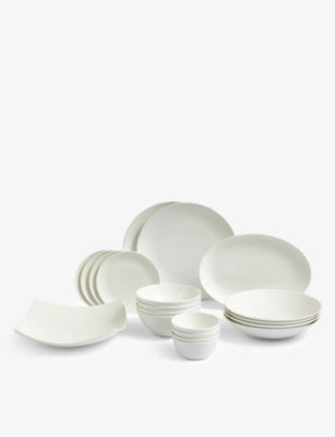 Wedgwood Gio fine bone china dinnerware 20-piece set, UK version