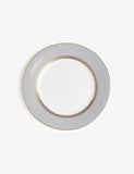 Wedgewood bone china plate Renaissance Gold 20cm, imported from the UK