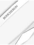 Boucheron Facette 18ct white-gold bangle bracelet, imported from the UK