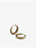 Astley Clarke white sapphire hoop earrings 2cm - British product