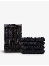 selfridges Slip Skinny Silk Scrunchies Pack of Four- Buy online at McGrocer