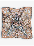 Aspinal of London silk scarf floral print - British product