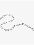 Monica Vinader Mini Paperclip sterling silver chain bracelet, UK version