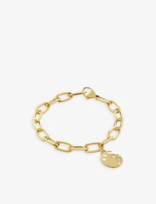 Monica Vinader 18ct Yellow Gold-Plated Vermeil Sterling Silver Charm Bracelet