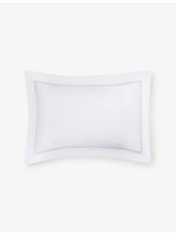 selfridges The White Company Pembridge Supima King Cotton Oxford Pillowcase- Buy online at McGrocer
