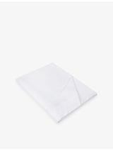 selfridges The White Company Pembridge 400-Thread-Count Cotton-Sateen Flat Sheet- Buy online at McGrocer