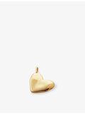 Monica Vinader heart shaped locket pendant in gold vermeil (British brand)