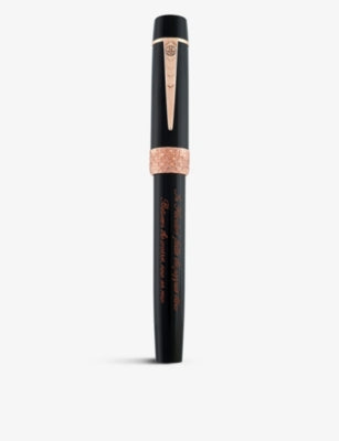 Onoto Flanders fountain pen with poppy cap design - British product