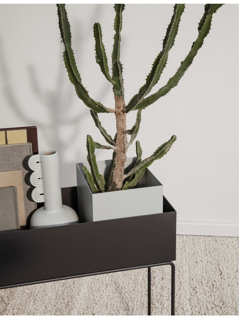 ferm LIVING powdered-coated steel plant box 60cm, imported from the UK
