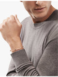 Tiffany Lock diamond bangle bracelet in 18ct rose-gold (British brand)