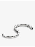 Tiffany & Co. Lock diamond bangle bracelet 18ct white gold, UK version