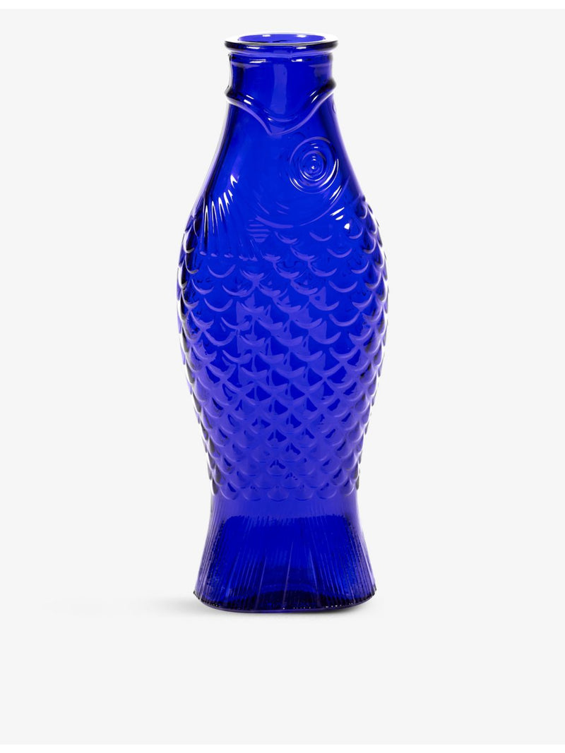 Serax Fish & Fish glass bottle 1L, UK version