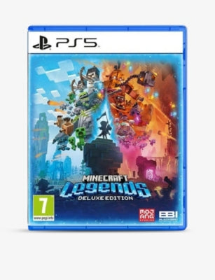 Minecraft Legends action strategy game for PlayStation 5, UK version