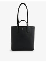 selfridges Montblanc Sartorial Brand-Plaque Leather Tote Bag- Buy online at McGrocer