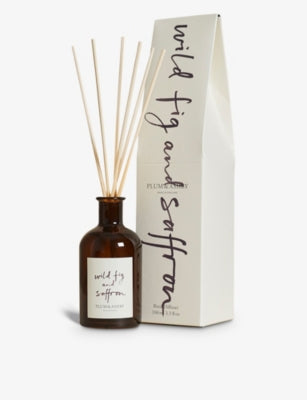 Plum & Ashby reed diffuser Wild Fig & Saffron 100ml, UK version