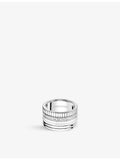 Boucheron Quatre Double White Edition ring 18ct white gold diamond (British brand)