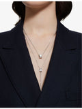 Boucheron Quatre Double White diamond necklace 75cm - British product