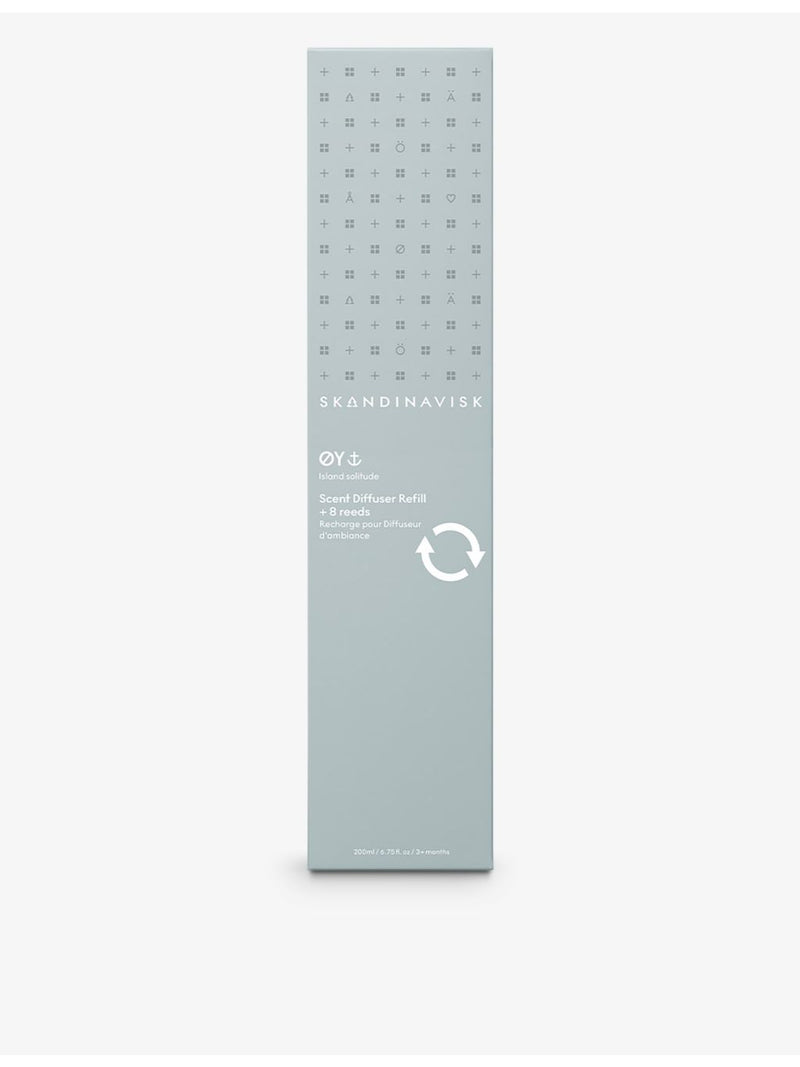 Skandinavisk ØY reed diffuser refill 200ml (British brand)