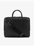 Montblanc logo-embellished leather document case, imported from the UK
